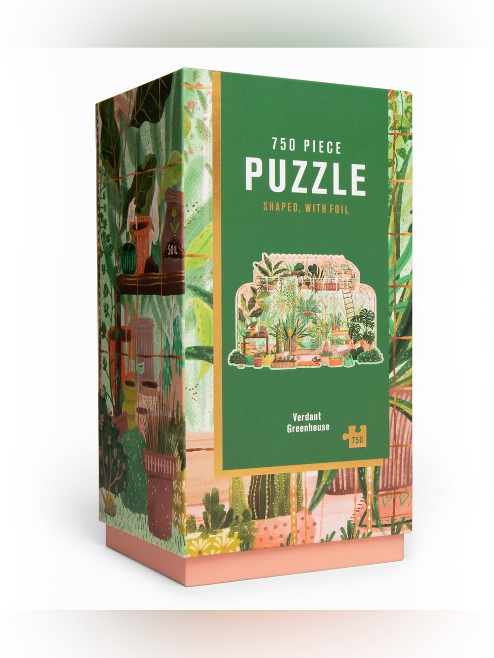 Lantern Press Verdant Greenhouse 750-Piece shaped Puzzle